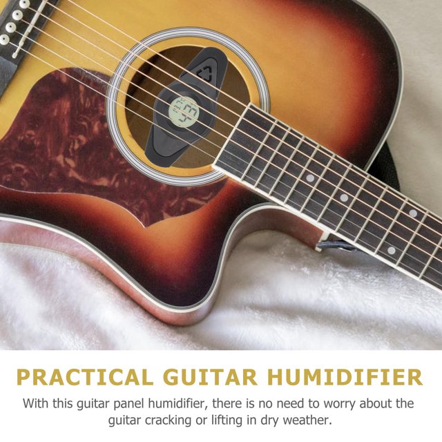 BRIGHTFUFU 1 Ensemble Humidificateur de Guitare 3-en-1 pour Rangement de Voyage