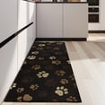 thumbnail image 4 of Paw Print Kitchen Rug Mat,Kitchen Runner Rugs Non Skid Washable,Decorative Kitchen Floor Mats for Kitchen,Sink,Laundry,17"X47", 4 of 5