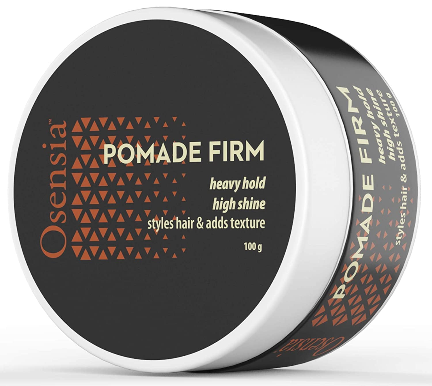 Pomade Firm Strong Hold Hair Wax - High Shine, High Hold Pomade for Men -  Styling Gel, No Flakes or Residue, Washes Out Easy - Alcohol and Paraben  Free Water Based Pomade