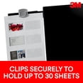 thumbnail image 3 of Clip para documentos para soporte de monitor 3M DH240MB negro, capacidad para 30 hojas, 3 of 9