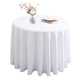 thumbnail image 1 of Mantel redondo - Manteles de poliéster lavables resistentes a las manchas impermeables Cubierta de mesa decorativa para cocina/comedor/boda/fiestas, 1 of 6