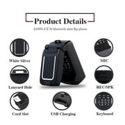 2G Mini Flip Children's Phone 0.66 Inch Wireless Bluetooth Dialer Magic Voice