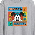 thumbnail image 3 of Disney - Music And Mickey- Men's Long Sleeve Graphic T-Shirt, 3 of 5