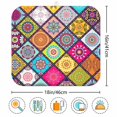 thumbnail image 5 of Estera De Secado Boho De 16.0 X 18.0 In, Diseño Abstracto De Cuadros De Cocina, Piedra Grande, Esteras De Secado De Platos Para Cocina, Esteras De Secado Coloridas Para El Mostrador Del Hogar, Esteras, 5 of 5