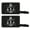 Black, variant on ThisWear Funny Luggage Tags for Women Nautical Theme Cruising Into Retirement 2-pack Laser Engraved Leatherette Luggage Tags Black