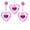 Pink3 Valentine's Day Window Light, variant on 3 Pack Valentine's Day Window Lights, LED Heart Curtain String Lights USB/Battery Operated,Hanging Light for Indoor Outdoor Bedroom,Room,Wall,Party,Holiday,Wedding Decorations(Red)