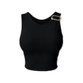 thumbnail image 3 of Crop Tops For Women Sleeveless Tops For Women Fitted Tank Tops For Women Short Sleeve Top For Women Soft Tank Tops For Women Tank Tops For Women Fitted Shirts For Women Causal Top, 3 of 4