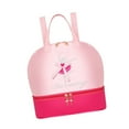 thumbnail image 1 of Mochila de ballet cómoda, versátil y bonita para niños, ideal para deportes y viajes. Rosa Rosa Roja, 1 of 9
