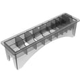 thumbnail image 2 of Plastic Clipper Guard Holder Universal Clipper Comb Holder Case for Barbershop, 2 of 4