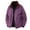 Purple, variant on Work Jackets for Men Mens Tough Style Outdoor Loose Stand Collar Large Size Jacket Mens Jacket Green M