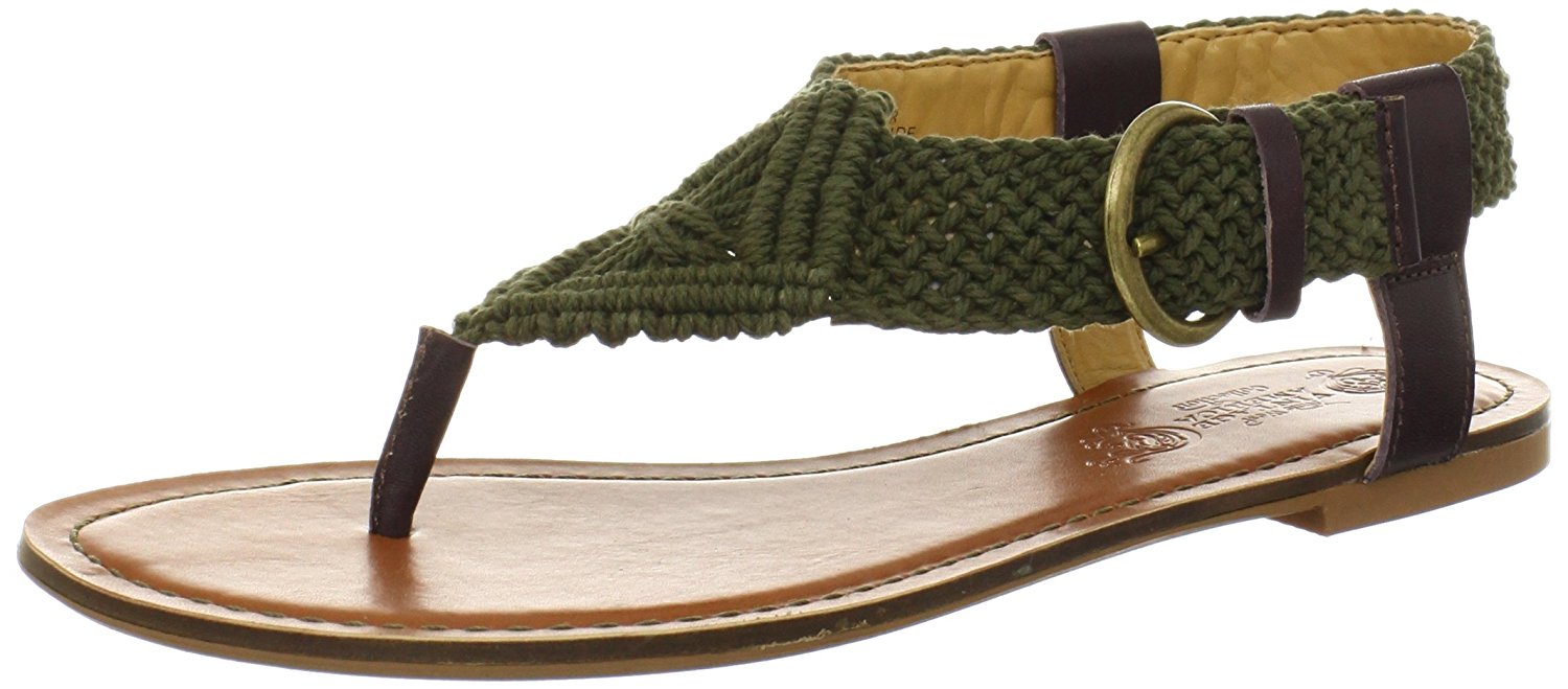 nine west thong sandals