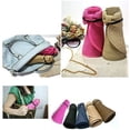 thumbnail image 6 of Flmtop Women's Summer Wide Brim Roll Up Foldable Sun Beach Straw Braid Visor Sun Hat, 6 of 10