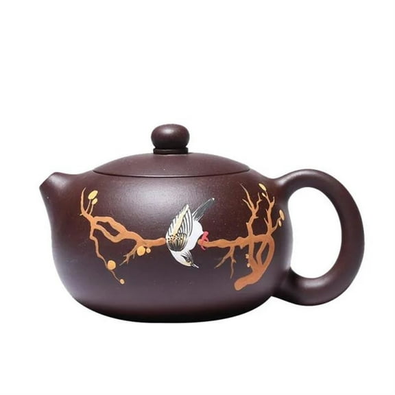 330ml Raw Ore Handmade Teaware Tea Ceremony Authentic Yixing Tea Pot Purple Clay Xishi Teapot Beauty Kettle