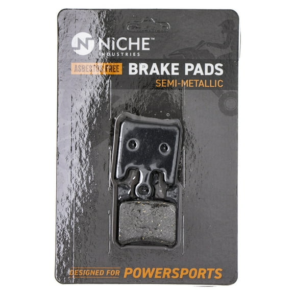 Niche Front Brake Pad Set for Kawasaki GSXR1000 Semi-Metallic Motorcycle 519-KPA2307D