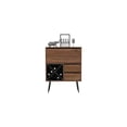 thumbnail image 4 of We Have Furniture Bar Octupos, One Cabinet, Two Drawers, Mahogany / Black Wengue Finish, 4 of 6