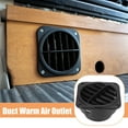 thumbnail image 4 of 2 Piezas Caliente Aire Ventilación Salida 75mm Automático Automóvil Calentador Polvo Aire Acondicionado, 4 of 8