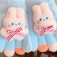 thumbnail image 4 of hengsof Children's Winter Warm Gloves Doll Decoration Kids Gloves Elastic Cuffs for Little Girls Boys, 4 of 4