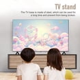 thumbnail image 2 of Steel TV Base for LCD Pedestal Screen Stand Home Universal Monitor Riser for 32 to 65 Inches, 2 of 8