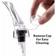 thumbnail image 5 of Aireador de vino con boquilla de calidad profesional premium – Aireación instantánea sin derrames – Sabor de acabado rico mejorado – Se adapta a cualquier botella de vino, 5 of 5