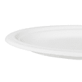 thumbnail image 5 of Karat Earth 10''x8'' Paper Oval Plates, Molded Fiber, White - 500 pcs, 5 of 10