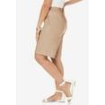 thumbnail image 3 of Jessica London Women's Plus Size Linen Short, 3 of 3