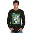 thumbnail image 5 of Popeye Characters Kanji Comic Panel Men's Long Sleeve Tee T Shirt Brisco Brands S, 5 of 6