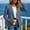 Navy-A, variant on Womens Fall Winter Casual Blazer Jacket Long Sleeve Lapel Suit Coat with Pockets, Open Front Solid Outerwear for office Business Wear S-3XL White