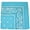 Turquoise, variant on 84 Pack Polyester Paisley Bandanas - Wholesale Lot (Black and Red)