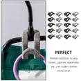 thumbnail image 4 of 20Pcs Flocking Hanger Hook Mini Plastic S Shaped Coat Hanger Hooks, 4 of 6