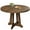 Brown, variant on Huisuilinss Round Dining Table For 4,Farmhouse Kitchen Table,47" Circle Dinner Table With Wood Pedestal Base,Space Saving For Home Dining Room Living Room(Table Only)