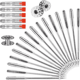 thumbnail image 3 of YWIYIUD 100PCS 1.54 Inch HeavyDuty and Practical Sewing Machine Needles Portable and Durable Sewing Tool Suitable for Household and Industrial Sewing Machines, 3 of 4