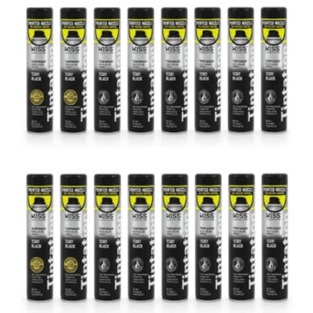 16 Pack Tintation Color Spray TCS01 Black
