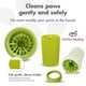 thumbnail image 5 of Limpiador Portátil Dexas Verde Mediano para Patas de Perro, 5 of 5