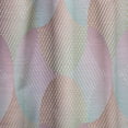 thumbnail image 4 of Designart 'Abstract Retro Pattern Design VII' Mid-Century Modern Curtain Panel, 4 of 5