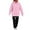PinkB_01#1030F, variant on Hearthz Jogging Sets for Women 2 Piece Fleece Comfort Plain Oversized Oversized Sweatshirt Jogger Sweatpants Matching Sweat Sets for Women with Pockets