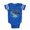 Royal Blue, variant on CafePress - FIN Pool Party - Cute Infant Baby Football Bodysuit