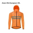 thumbnail image 3 of Chaqueta de ciclismo Sonducket Naranja 4XL/EUR 3XL Cortavientos Impermeable con Capucha para Mujeres, 3 of 6