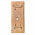 thumbnail image 4 of 96" x 40" (8 Foot) Rectangle Heavy Duty Natural Plywood Folding Banquet Table by Chivari, 4 of 8