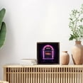 thumbnail image 4 of Vintage Neon Jukebox Wooden Sign Wall Plaque - Vintage Art Decoration, Wall Decoration - Ideal Gift For Home Decoration, Living Room, Bathroom, Bedroom, Garden, Dining, Bar, Cafe, Festival Party De, 4 of 7