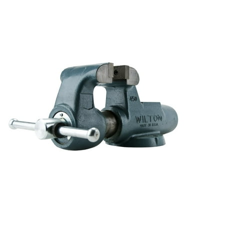 UPC 019907100966 product image for Wilton 10096 Machinist 5 Jaw Round Channel Vise with Stationary Base | upcitemdb.com