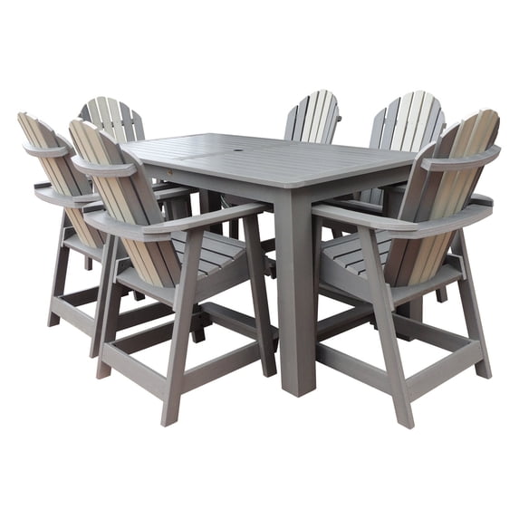 Hamilton 7pc Rectangular Counter Dining Set