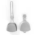 thumbnail image 1 of Folding Spatula Outdoor Camping Food Turner Spatula Portable Stainless Steel Spatula for Picnic Barbecue Travel, 1 of 5