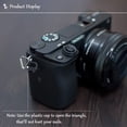 thumbnail image 2 of Qucyy Lug Ring Camera Strap Triangle Split Ring Hook Plastic Cap Compatible with All Brand D-SLR Rangefinder Mirrorless Camera W/Round Eyelet(2 Pair) 10mm, 2 of 5