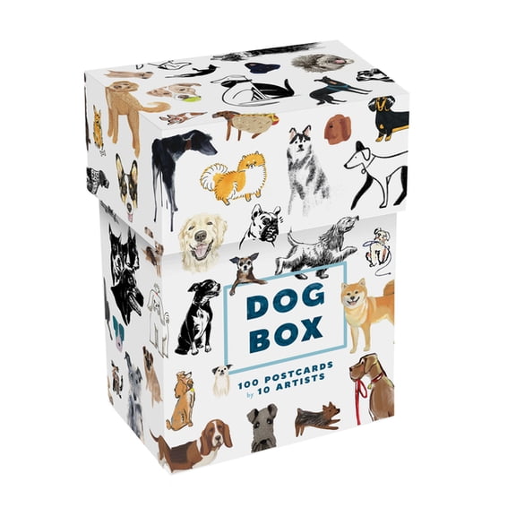 Dog Box: 100 Postcards by 10 Artists, (Hardcover)