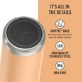 thumbnail image 6 of Thermos ICON Series Stainless Steel Vacuum Insulated Water Bottle w/ Spout, Melon, 24oz, 6 of 9