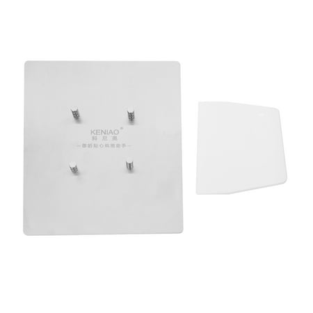 

1pc Creative Kitchen Cookie Fixed Plate Icing Decoration Tools Biscuit Fixed Plate (White)