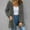 Grey, variant on WILLBEST Fur Coats for Women Women Winter Coats Plus Size Women's Plus Size Cute Hoodie Casual Sweatshirt Zipper Cute Hoodie Loose Blouse Warm Coat