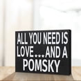 thumbnail image 4 of Jennygems All You Need Is Love and a Pomsky Wood Sign, 4 of 7