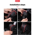 thumbnail image 3 of fastboy Leather Leather Car Speed Shifter Knob Gear Shift Cover Shifting Gears Covering, 3 of 6