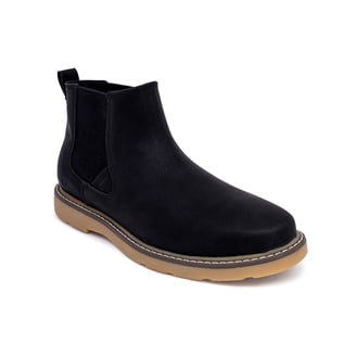 Ferrini Rogue Mens Rogue Driving Shoes Black Distressed Leather Moc Toe 11 D New Ferrini Men main image 4